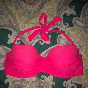 Pink billabong swim top